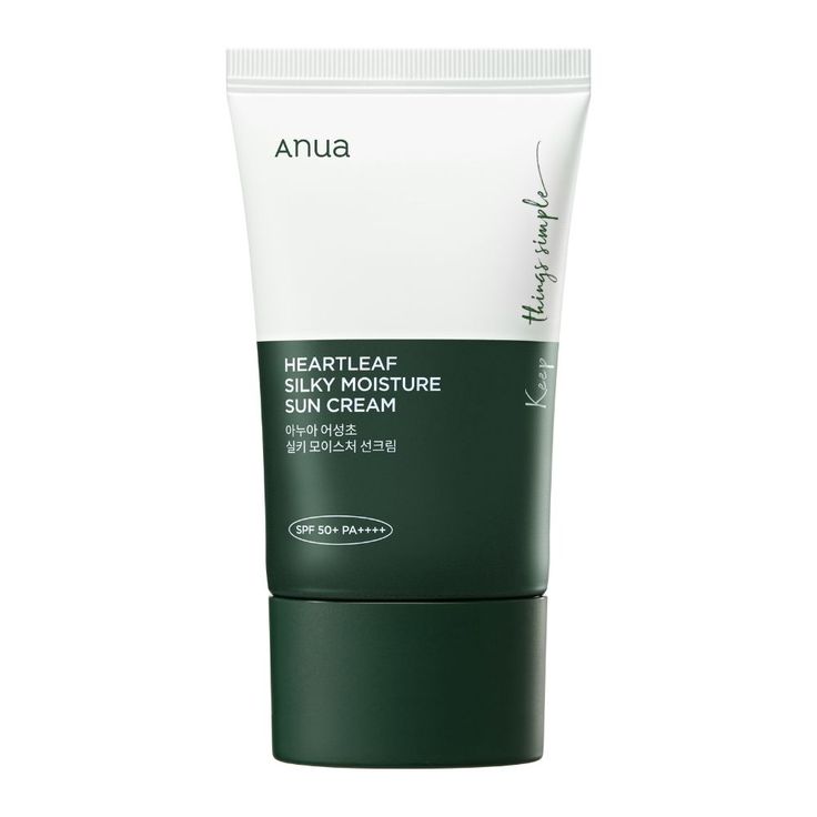 Anua Heartleaf Silky Moisture Sun Cream (50ml)