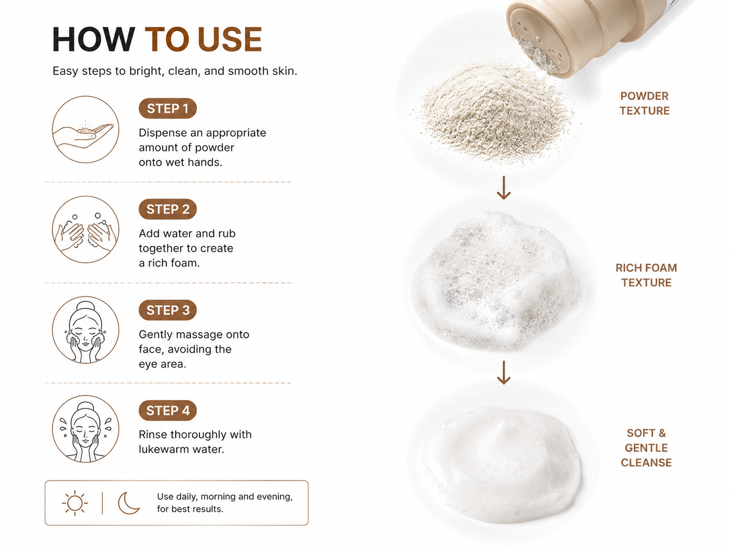 Anua Rice Enzyme Brightening Cleansing Powder (40g)