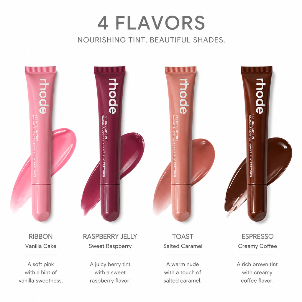 Rhode Peptide Lip Tint 4 Pack Combo